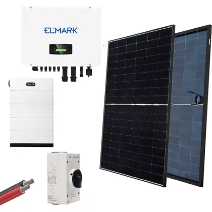ELMARK 98SOL20003HM/6E HIBRID 3F NAPELEM RENDSZER 430W PANELLAL + ELMARK 20kW INVERTER + AKKUMULÁTOR ELMARK 98SOL20003HM/6E HIBRID 3F NAPELEM RENDSZER 430W PANELLAL + ELMARK 20kW INVERTER + AKKUMULÁTOR