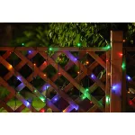 ELMARK 98SOL23204C SOLAR LED STRING LIGHT 0.5W 25PCS. RGBY