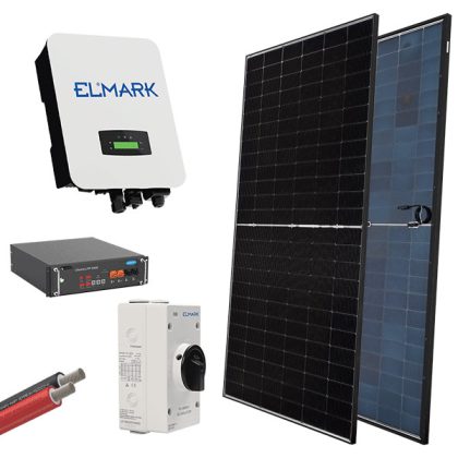   ELMARK 98SOL3000HM/7E HIBRIDA 1P NAPELEM RENDSZER 580W PANELEKKEL + INVERTER ELMARK 3kW + AKKU