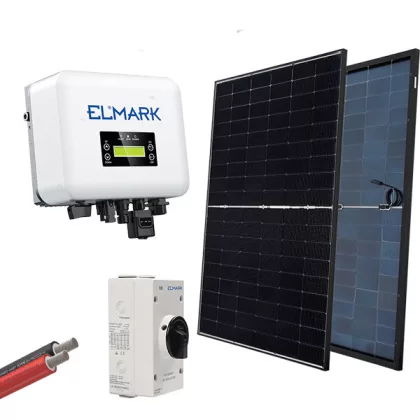 ELMARK 98SOL3000M/6E HÁLÓZATI NAPELEM RENDSZER 1P 430W PANELEKKEL + INVERTER ELMARK 3KW