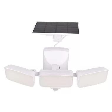 ELMARK 98SOL314 TRIPLE SOLAR FLOODLIGHT 15W IP54 WITH SENSOR, BLAC ELMARK 98SOL314 TRIPLE SOLAR FLOODLIGHT 15W IP54 WITH SENSOR, BLAC