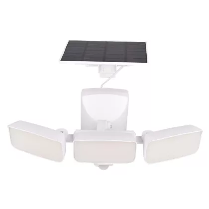 ELMARK 98SOL314 TRIPLE SOLAR FLOODLIGHT 15W IP54 WITH SENSOR, BLAC ELMARK 98SOL314 TRIPLE SOLAR FLOODLIGHT 15W IP54 WITH SENSOR, BLAC