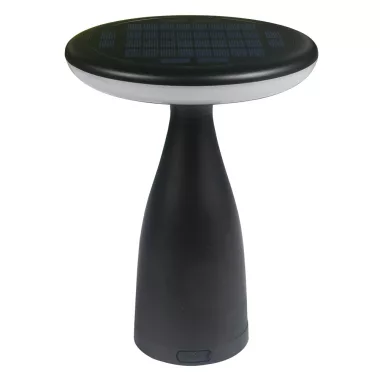 ELMARK 98SOL319 SOLAR LED TABLE LAMP 5W IP65, BLACK
