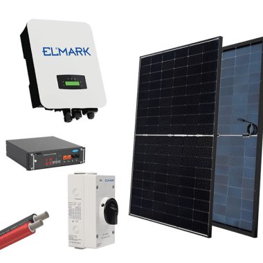 ELMARK 98SOL5000HM/6E HIBRID 1P NAPENERGIA RENDSZER 430W PANELEKKEL + INVERTÁLÓ ELMARK 5kW + AKKU