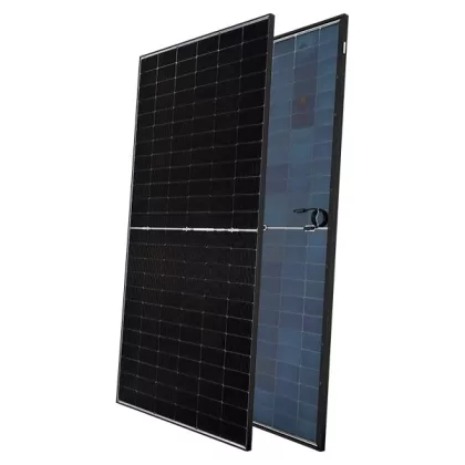   ELMARK 98SOL590M Bifacial félcellás napelem N típus 590W Fekete