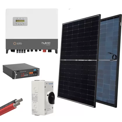 ELMARK 98SOL6003HM/6S HIBRID 3F NAPELEM RENDSZER 430W PANELEKKEL + INVERTER SOLIS 6kW + AKKU ELMARK 98SOL6003HM/6S HIBRID 3F NAPELEM RENDSZER 430W PANELEKKEL + INVERTER SOLIS 6kW + AKKU