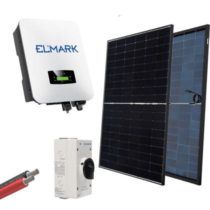   ELMARK 98SOL6003M/6E HÁLÓZATI NAPELEM RENDSZER 3P 430W PANELLEL + INVERTER ELMARK 6kW