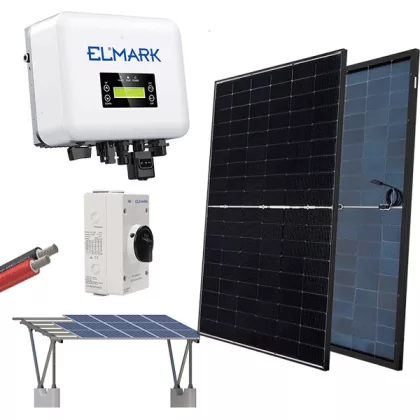 ELMARK 98SOL8000M/6ECP HÁLÓZATI NAPELEM RENDSZER 1P INVERTER REL K 8KW+ KOCSIKÁNAK SZERKEZ
