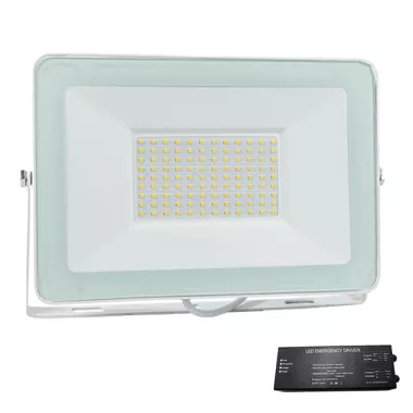 ELMARK 98VEGA100WW/WHE VEGA100 SLIM SMD 100W LED fényvet 3000K WH vészvilágító modullal