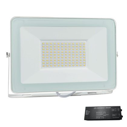   ELMARK 98VEGA100WW/WHE VEGA100 SLIM SMD 100W LED fényvet 3000K WH vészvilágító modullal