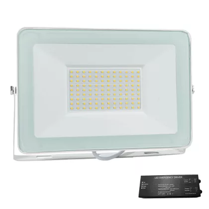   ELMARK 98VEGA100WW/WHE VEGA100 SLIM SMD 100W LEDES FÉNYVETŐ 3000K WH+SÜRGŐSSÉGI KÉSZLETTEL
