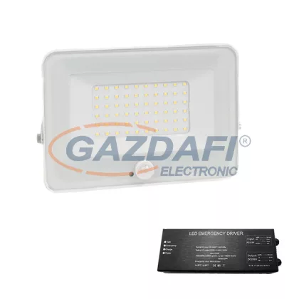   ELMARK 98VEGA30SS/WHE VEGA SLIM SMD 30W LED FÉNYVET, KÜLTÉRI MOZGÁSÉRZÉKELS FEHÉR+ VÉSZVILÁGÍTÓ EGYSÉG A+ -> A++