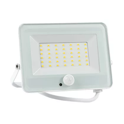 ELMARK 98VEGA30SWW/WH VEGA30 SLIM 20W LED REFLECTOR WITH SENSOR 3000K WHITE