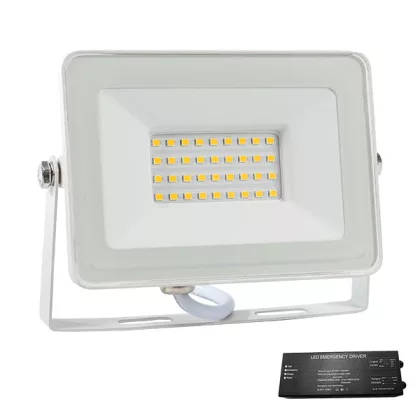   ELMARK 98VEGA30WW/WHE VEGA30 SLIM SMD 30W LEDES FÉNYVETŐ 3000K WHITE+SÜRGŐSSÉGI KÉSZLETTEL