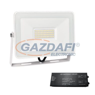 ELMARK 98VEGA50S/WHE VEGA SLIM SMD 50W LED fényvet, kültéri 4000K fehér+ vészvilágító egys