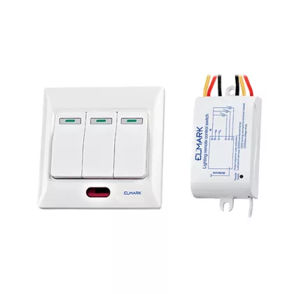 ELMARK 99103 RF REMOTE CONTROL SWITCH THREE CHANNELS