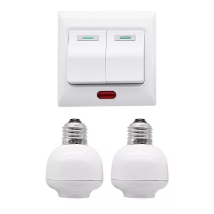 ELMARK 99104 RF REMOTE CONTROL SWITCH TWO CHANNELS +2XE27