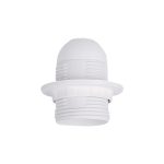 ELMARK 99195 E27 LÁMPAFOGALMAZÁS FEHÉR, CSAVAR NÉLKÜLI, MANYAG