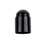 ELMARK 99196 Csillárfoglalat E27 fekete, csavaros, bakelit