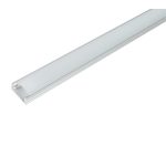   ELMARK 99ACC07 ELM718/1 LED profil, falon kívüli, alumínium, üres, 1m, matt fedél, 15x6mm