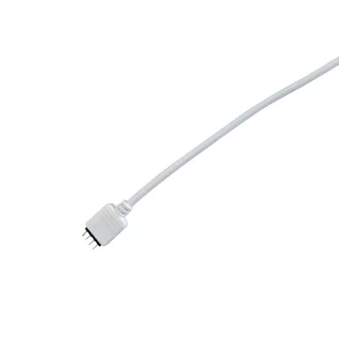 ELMARK 99ACC20 4 tüskés csatlakozó dugó 20 cm kábellel LED szalaghoz, fehér