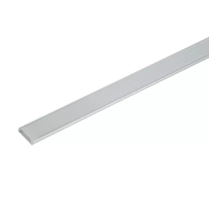   ELMARK 99ACC23 ELM6220/1 LED profil, falon kívüli, alumínium, üres, 1m, matt fedél, 23.8x6mm