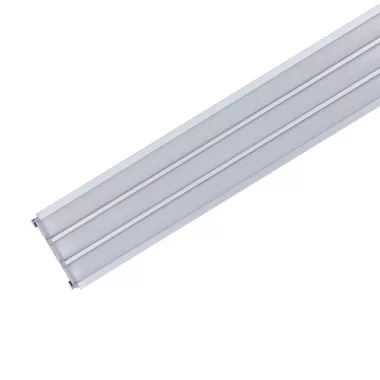 ELMARK 99ACC28 ELM950/1 LED profil, falon kívüli, alumínium, üres, 1m, matt fedél, 56.6x6mm