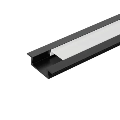 ELMARK 99ACC87CRBL EL-87CR PROFILE FOR LED STRIP 2.5M, BLACK