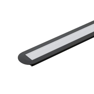 ELMARK 99ACC87ECCRBL EL-87ECCR END CAP FOR PROFILE EL-87CR BLACK, SET