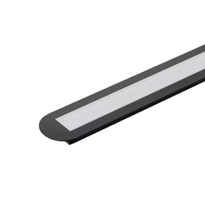 ELMARK 99ACC87ECCRBL EL-87ECCR END CAP FOR PROFILE EL-87CR BLACK, SET