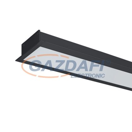   ELMARK 99BM1204048/BLE LED PROFIL süllyesztett S77 48W 4000K 1200mm fekete vészvilágító funkcióval 4560lm IP40 230V alumínium