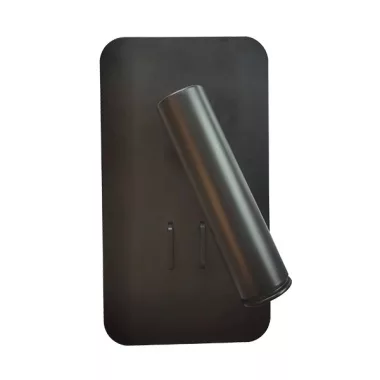 ELMARK 99EL1240630/BL EL-124 LED FALI LÁMPA 2X3W 3000K Fekete