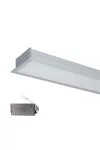 ELMARK 99FM1204024/GRE LED profil, süllyesztett S48 24W 4000K 1200mm szürke vészvilágító funkcióval 2280lm IP40 230V alumínium