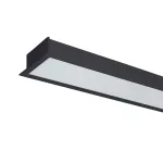   ELMARK 99FM1504050/BL MAGAS TELJESÍTMÉNY LED profil süllyesztett S48 50W 4000K fekete 4000lm IP40 230V alumínium