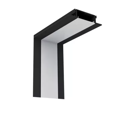 ELMARK 99FMI/BL BELS SAROKELEM S48 LED PROFILHOZ FEKETE SÜLYESZTETT