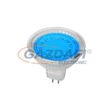 ELMARK 99LED226 LED fényforrás, LED20, MR16, 1.5W, 12V, kék, A