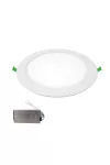 ELMARK 99LED607IP65E LED PANEL kerek, süllyesztett 7W 4000K IP65 vészvilágító egységgel A+ -> A++