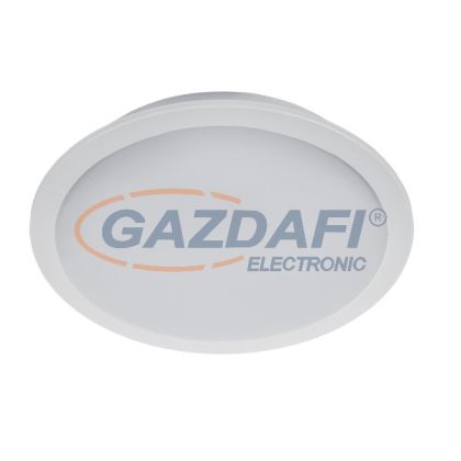   ELMARK 99LED611IP65CWE LED panel süllyesztett kerek 10W 6300-6500K D150 IP65 vészvilágító funkcióval 800lm IP65 85-265V Polikarbonát