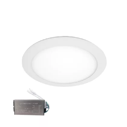   ELMARK 99LED623IP65CWE LED PANEL kerek, süllyesztett 23W 6500K IP65 vészvilágító egységgel A+ -> A++