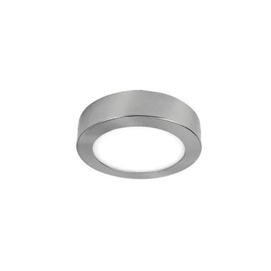 ELMARK 99LED627 Surface Mounted Round LED Panel, Epistar SMD, 21W, 230V, 1680lm, 2700-3000K, satin nickel, d=225mm, IP40, A++-A, 30000h