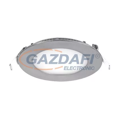   ELMARK 99LED628 Süllyesztett kerek LED panel, Epistar SMD, 8W, 230V, 640lm, 4000-4300K, szatén nikkel, d=120mm, IP40, A++-A, 30000h