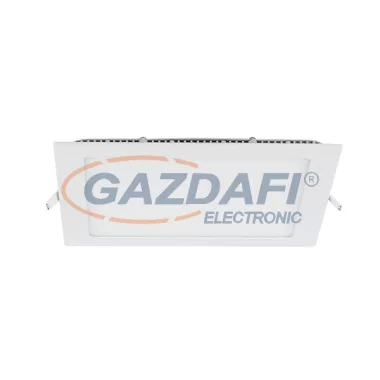 ELMARK 99LED635 Süllyesztett szögletes LED panel, Epistar SMD, 21W, 230V, 1680lm, 2700-3000K, fehér, 225x225mm, IP40, A++-A, 30000h
