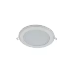   ELMARK 99LED640 Süllyesztett kerek LED panel üveg borítással, Epistar SMD, 18W, 230V, 1440lm, 4000-4300K, fehér, d=200mm, IP40, A++-A, 30000h