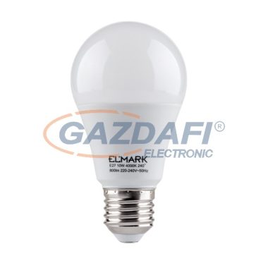 ELMARK 99LED795 LED fényforrás, SMD, A60, E27, 10W, 230V, 800lm, 6400K, A+, 25000h