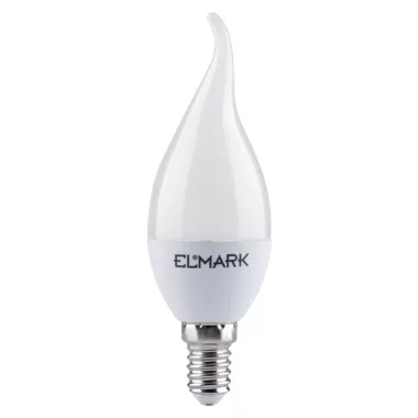 ELMARK 99LED820NEW LED FLAME 6W E14 230V 6400K, 110LM/W