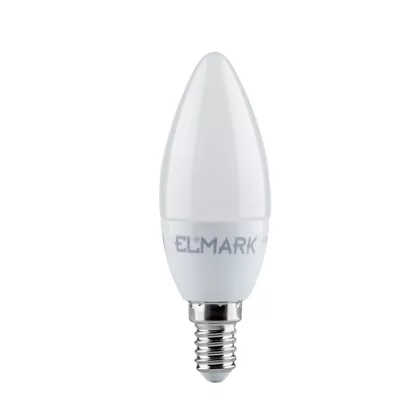   ELMARK 99LED916HE LED CANDLE C37 7W E14 4000K 110LM/W HIGH EFFICIENCY