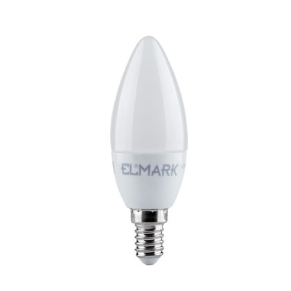   ELMARK 99LED917HECW LED CANDLE C37 7W E14 6400K 110LM/W HIGH EFFICIENCY