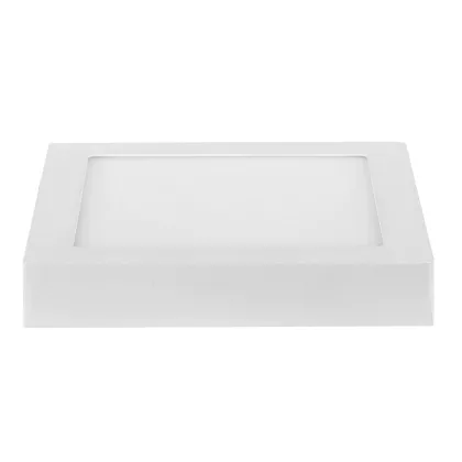   ELMARK 99LED969NWWE LED PANEL SQUARE SURFACE MOUNT 18W 2700K+EM