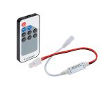 ELMARK 99LEDDIMMER2 Vezeték nélküli Dimmer RGB LED szalaghoz távirányítóval, 5A, 5-24V DC