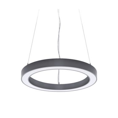 ELMARK 99RING11504096/GR LED gyr, függesztett 96W 4000K Ø1150 szürke 9600lm IP40 230V alumínium